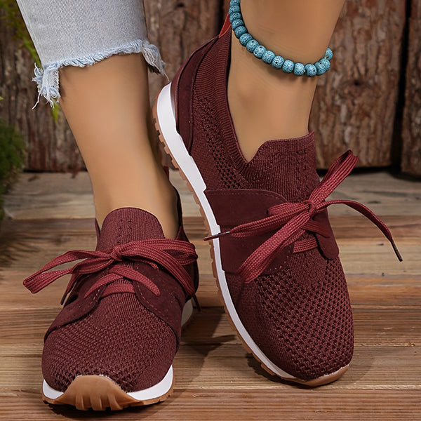Last Day 70% OFF-Women's Breathable Flying Woven Orthopedic Sneakers