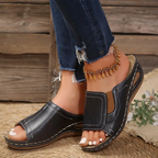 Women's Summer Casual Comfort Air Cushion Leather Sandals