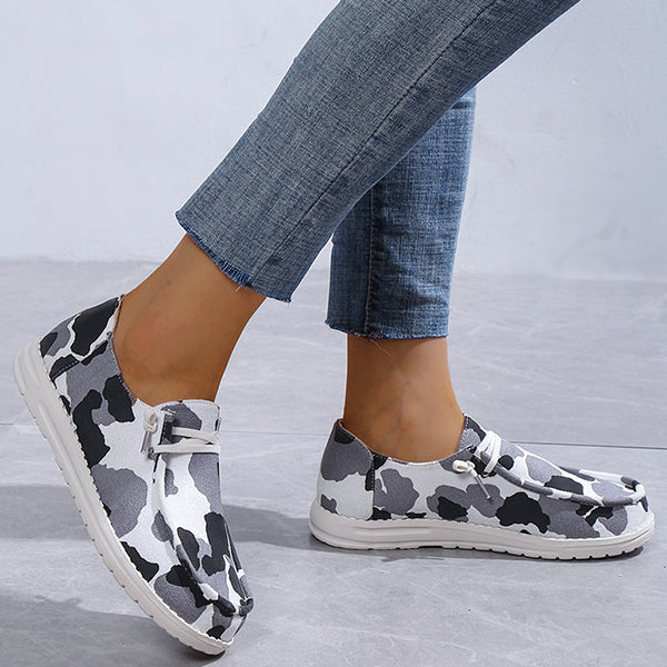 🔥LAST DAY 70% OFF - Women's Casual Comfy Lace-up Canvas Shoes