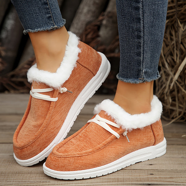 LAST DAY 50% OFF-Women's Comfort Non-slip Winter Fluffy Boots