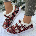 LAST DAY 50% OFF-Women's Christmas Style Plush Comfort Winter Snow Boots
