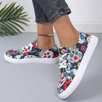 🔥LAST DAY 50% OFF - Women's Casual Comfy Lightweight Lace-up Canvas Shoes