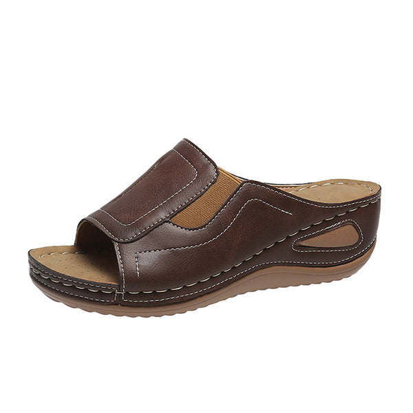 Women's Summer Casual Comfort Air Cushion Leather Sandals