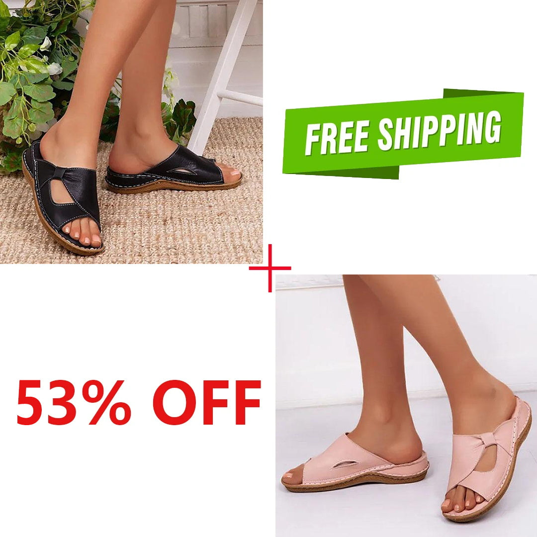 Women Casual Summer Daily Comfy Slip On Sandals