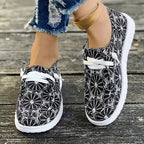 🔥LAST DAY 70% OFF - Women's Casual Comfy Floral Printing Canvas Shoes