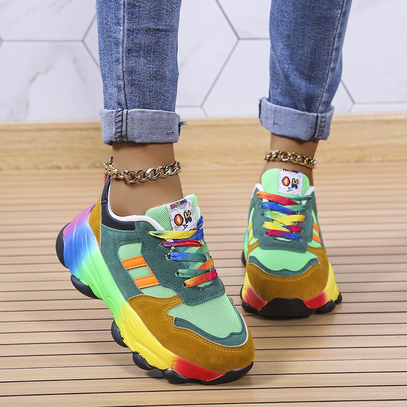 LAST DAY 75% 0FF- New Orthopedic Shoes | Rainbow Sneakers