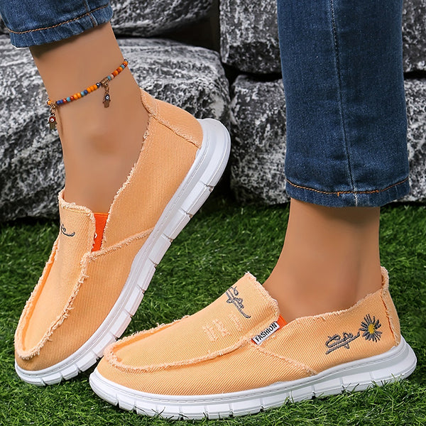 🔥LAST DAY 50% OFF -Women's Casual Slip-On Canvas Shoes