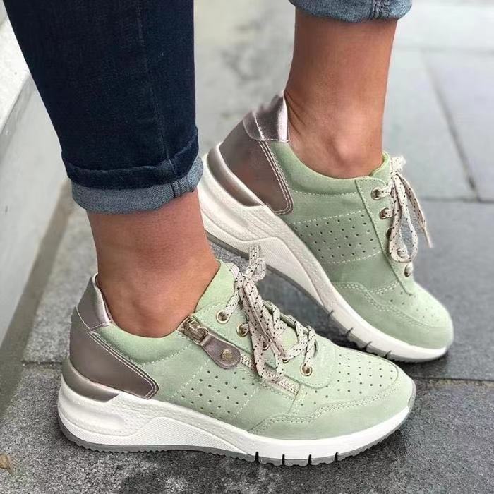 Women's Comfort Side Zipper Orthopedic Shoes