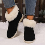 Last Day 50% OFF-Women's Classic Slip Resistant Suede Casual Warm Snow Boots