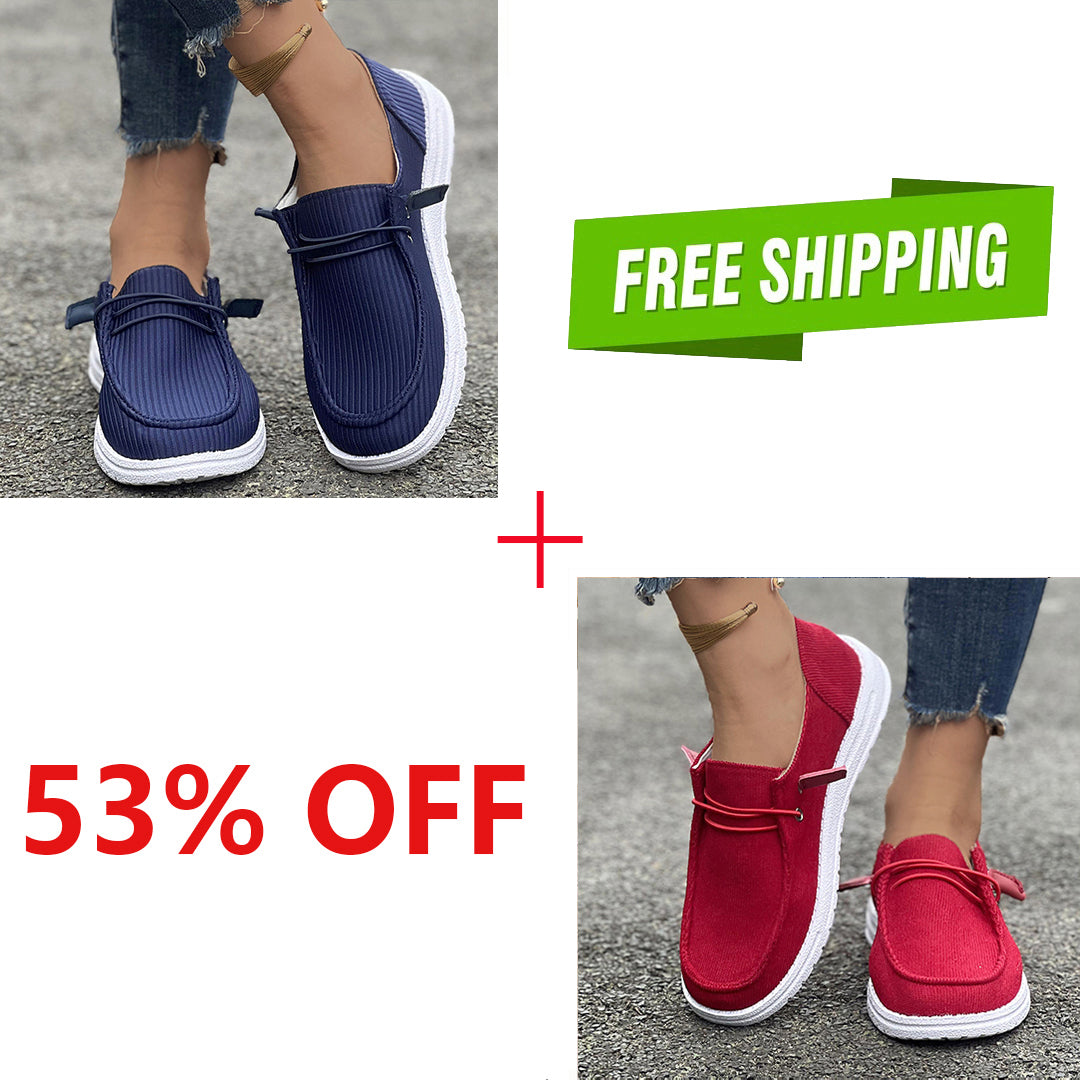 🔥Last Day 70% OFF - Women's Casual Breathable Canvas Sneakers
