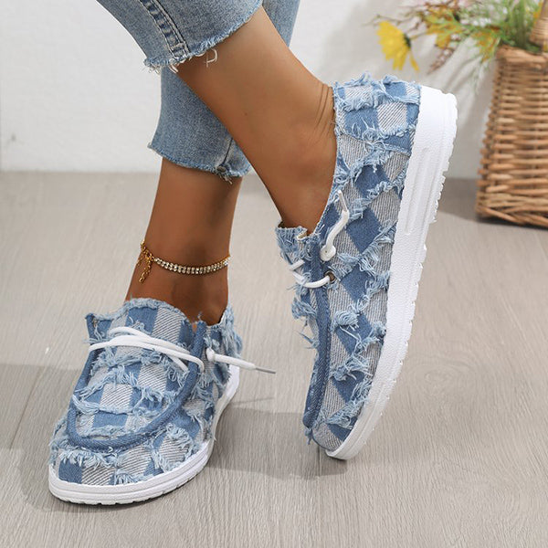🔥LAST DAY 70% OFF - Women's Casual Comfy Lightweight Low-top Canvas Shoes