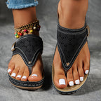 😍Last Day 70% OFF😍-Womens Comfy Mesh Breathable Wedge Sandals