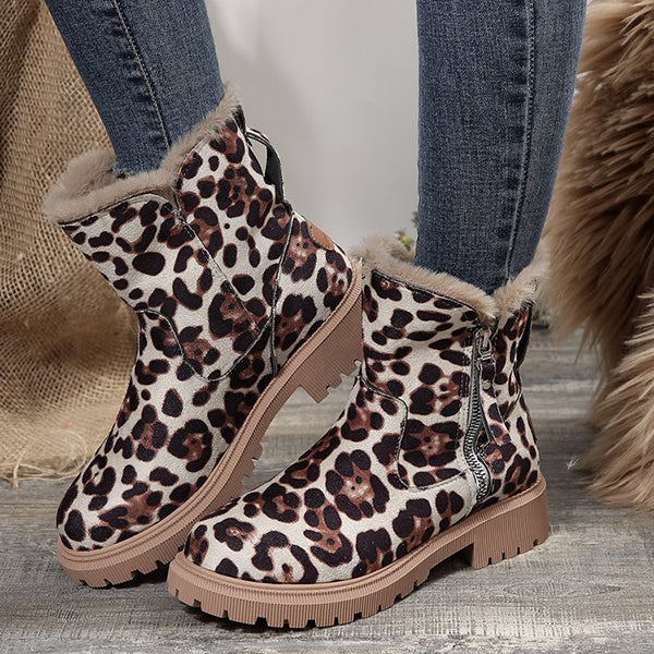 Last Day 50% OFF-Women's Casual Plush Warm Snow Boots