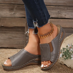 Women's Summer Casual Comfort Air Cushion Leather Sandals