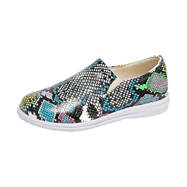 🔥LAST DAY 70% OFF - Women's Casual Comfy printed slip-on canvas shoes