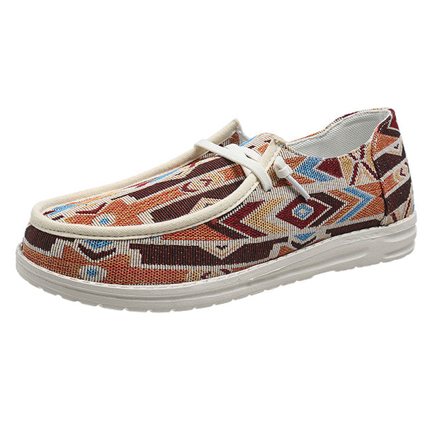 🔥LAST DAY 70% OFF - Women's Casual Comfy Lightweight Graffiti Pattern Canvas Shoes