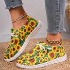 🔥LAST DAY 50% OFF - Women's Casual Comfy Color Printing Canvas Shoes