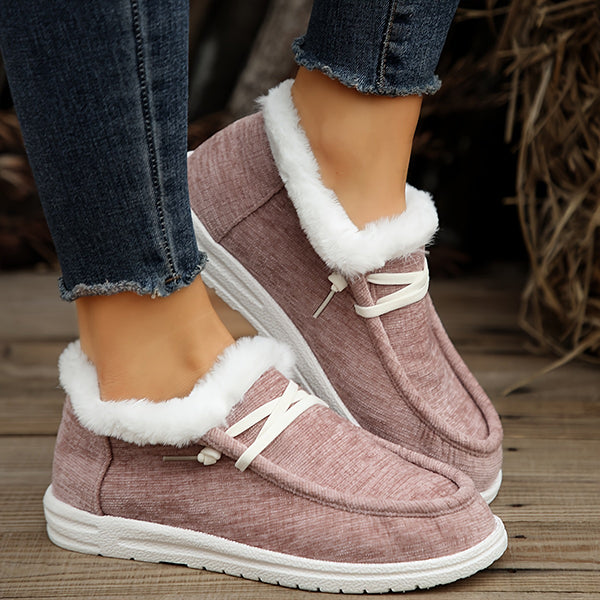 LAST DAY 50% OFF-Women's Comfort Non-slip Winter Fluffy Boots