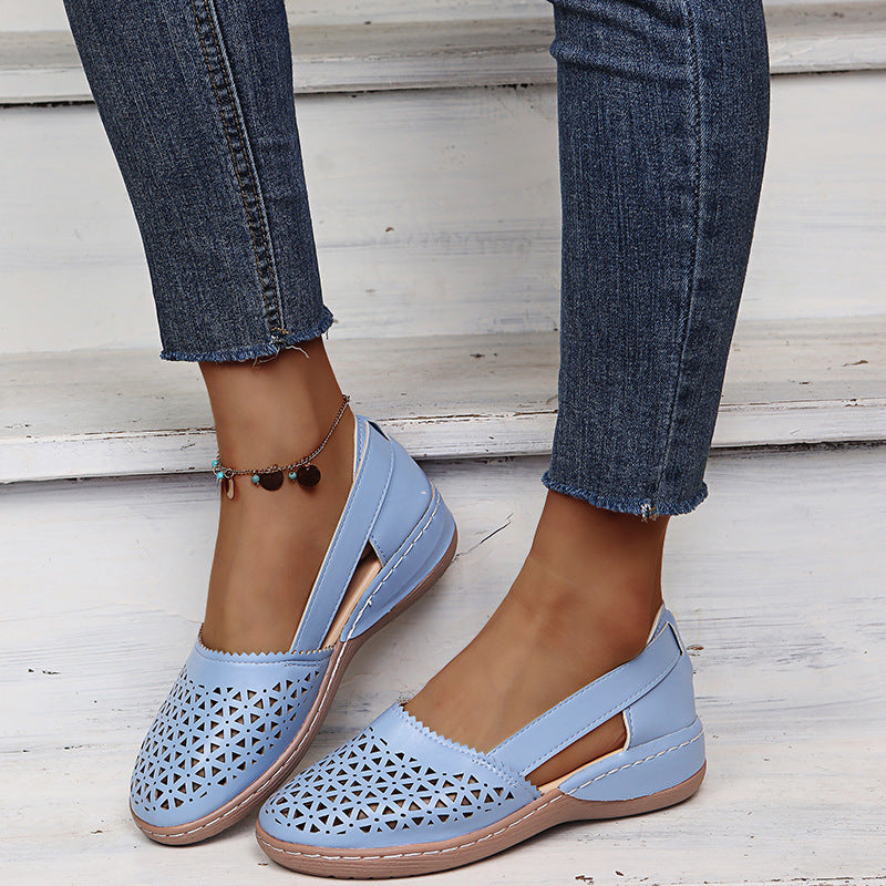 [Mother's Day 50%% off🔥]Super Comfortable Retro Velcro Leather Sandals