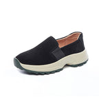 Women's Casual Suede Thick Sole Loafers