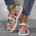 🔥LAST DAY 50% OFF - Women's Casual Comfy Lightweight Love Heart Pattern Canvas Shoes