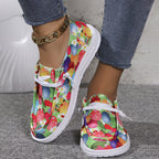 🔥LAST DAY 50% OFF - Women's Casual Comfy Lightweight Love Heart Pattern Canvas Shoes