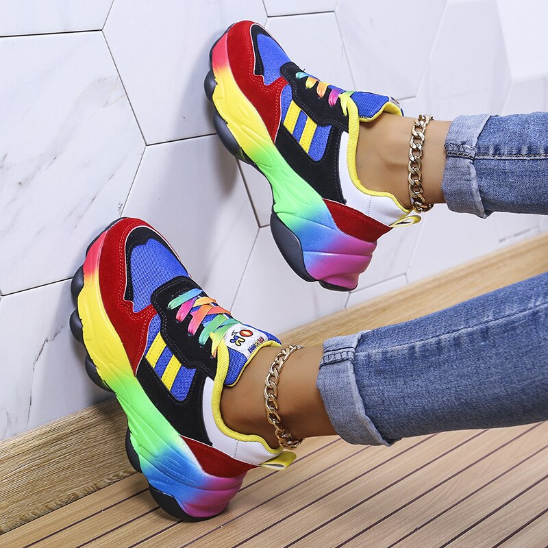 LAST DAY 75% 0FF- New Orthopedic Shoes | Rainbow Sneakers