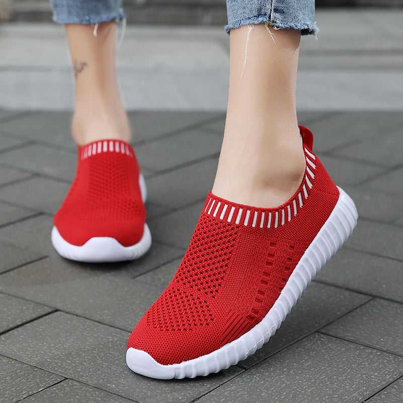 Orthopedic Women's Lightweight Breathable Mesh Sock Trainers Outdoor Sports Running Shoes