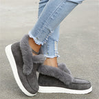 LAST DAY 75% OFF-Women Winter Warm Plush Fur Snow Ankle Boots