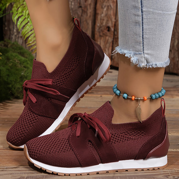Last Day 70% OFF-Women's Breathable Flying Woven Orthopedic Sneakers