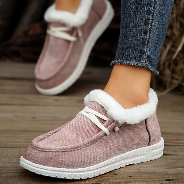LAST DAY 50% OFF-Women's Comfort Non-slip Winter Fluffy Boots