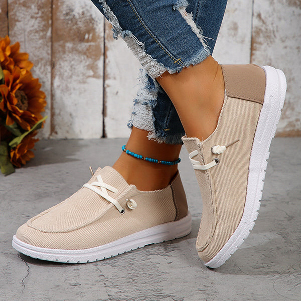 🔥LAST DAY 50% OFF - Women's Casual Comfy Canvas Slip Ons
