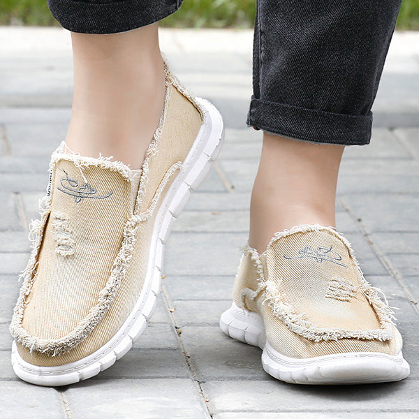 🔥LAST DAY 50% OFF -Women's Casual Slip-On Canvas Shoes