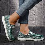 🔥LAST DAY 70% OFF - Women's Casual Comfy Lightweight Graffiti Pattern Canvas Shoes
