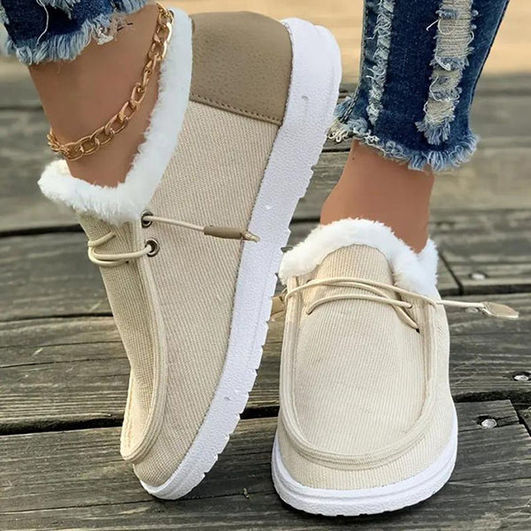 LAST DAY 50% OFF-Women's Comfort Plush Winter Ankle Boots