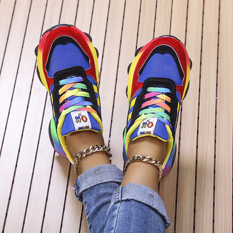 LAST DAY 75% 0FF- New Orthopedic Shoes | Rainbow Sneakers