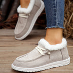 LAST DAY 50% OFF-Women's Comfort Non-slip Winter Fluffy Boots
