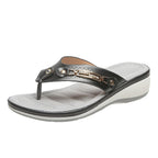 🔥Last day 49% OFF🔥- Women's Arch Support Soft Cushion Flip Flops Thong Sandals Slippers