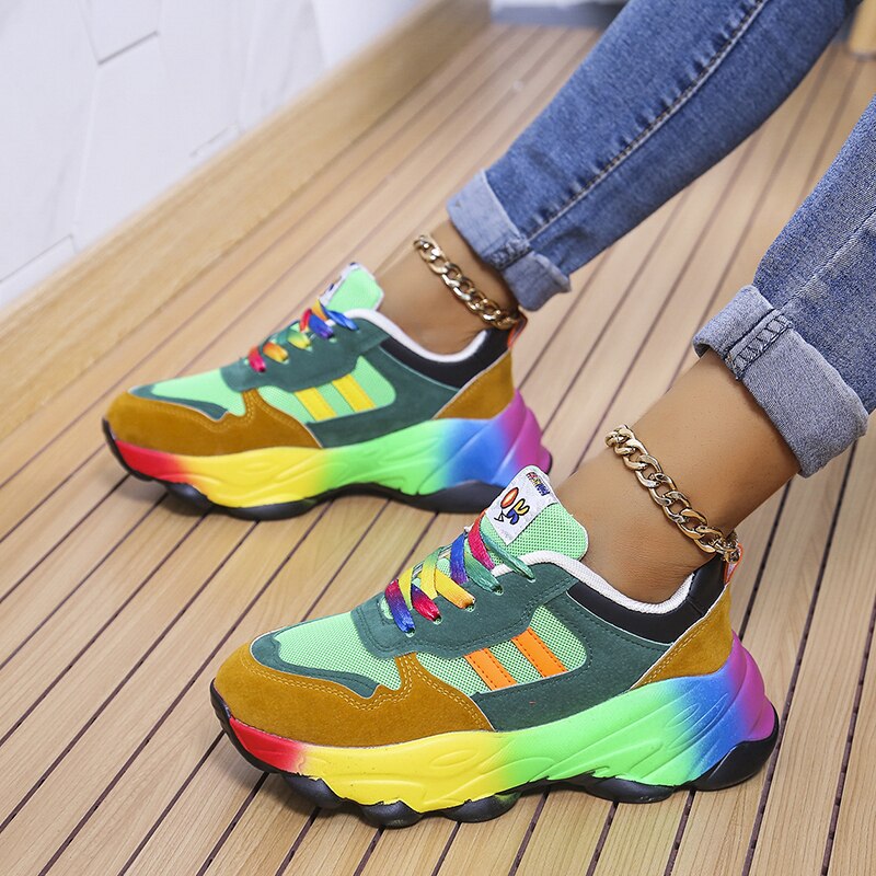 LAST DAY 75% 0FF- New Orthopedic Shoes | Rainbow Sneakers