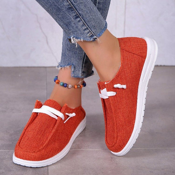 🔥LAST DAY 50% OFF - Women's Casual Comfy Canvas Walking Shoes