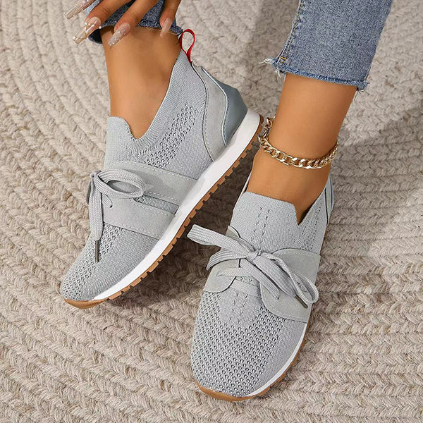 Last Day 70% OFF-Women's Breathable Flying Woven Orthopedic Sneakers