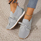 Last Day 70% OFF-Women's Breathable Flying Woven Orthopedic Sneakers