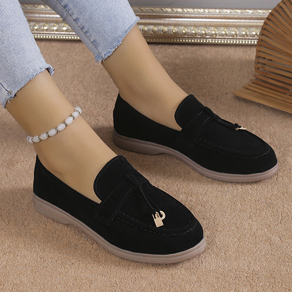 Women Casual Suede Muller Comfy Sneakers