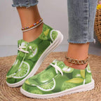🔥LAST DAY 50% OFF - Women's Casual Comfy Color Printing Canvas Shoes