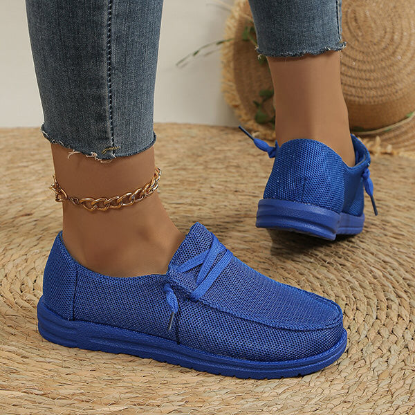 🔥LAST DAY 70% OFF - Women's Casual Breathable Solid Color Canvas Sneakers