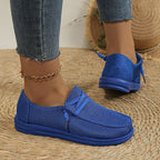 🔥LAST DAY 70% OFF - Women's Casual Breathable Solid Color Canvas Sneakers