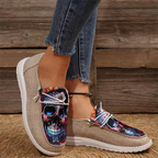 🔥LAST DAY 50% OFF - Women's Casual Comfy Lightweight Floral Patchwork Canvas Shoes