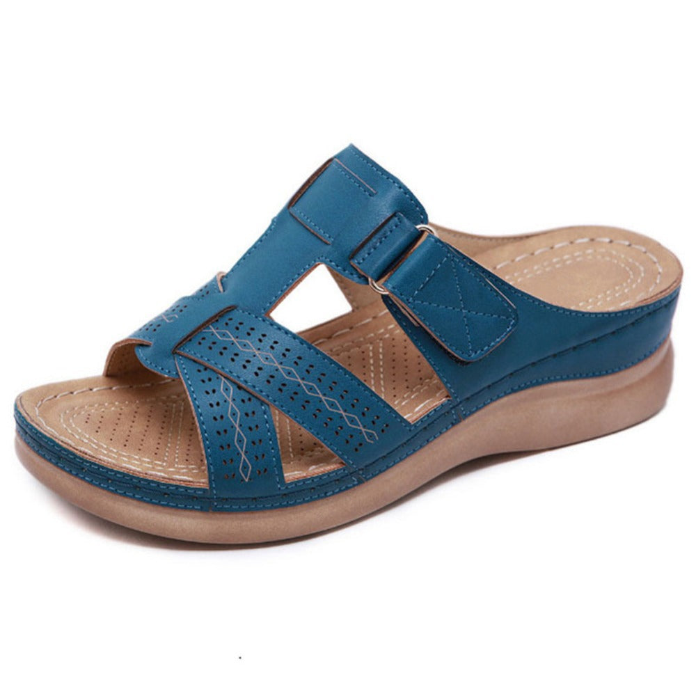 Last Day 49% OFF Women Premium Leather Orthopedic Sandals