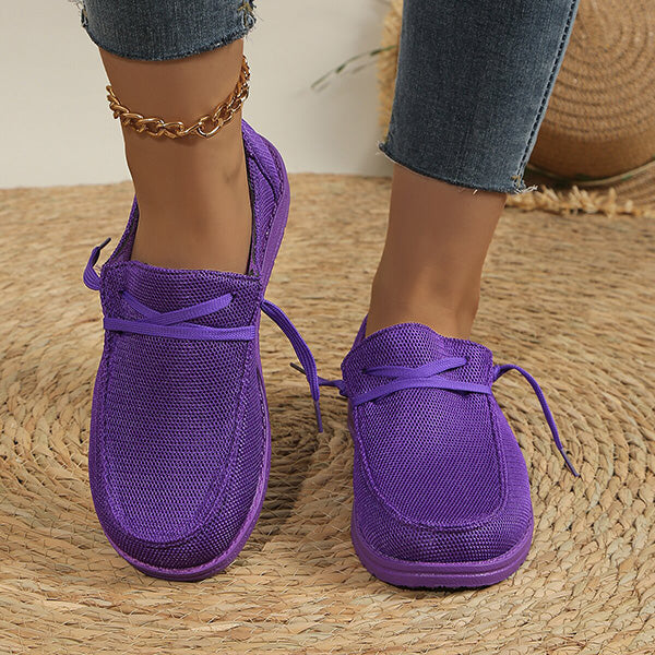 🔥LAST DAY 70% OFF - Women's Casual Breathable Solid Color Canvas Sneakers