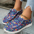 🔥LAST DAY 50% OFF - Women's Casual Comfy Lightweight Halloween Pattern Canvas Shoes